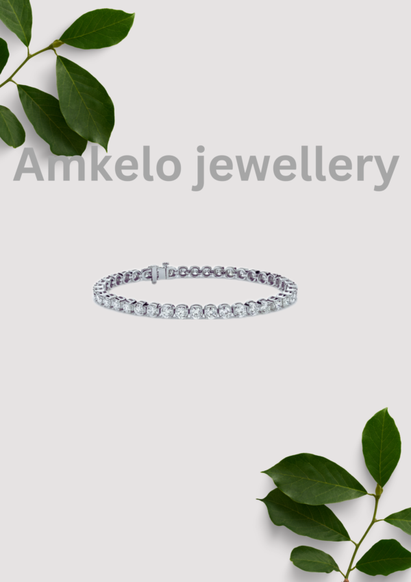 white gold bracelet