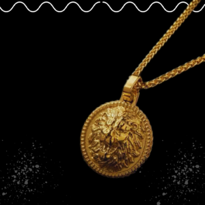 24k gold pendant