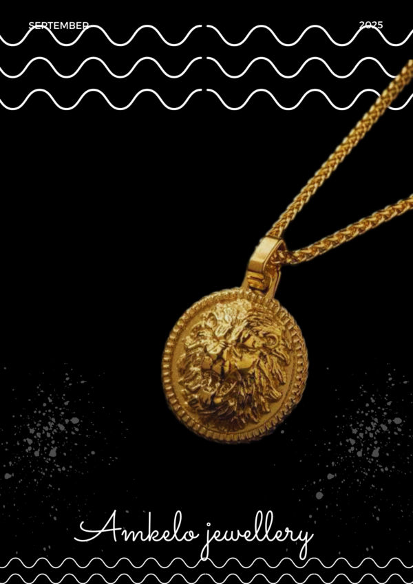 24k gold pendant